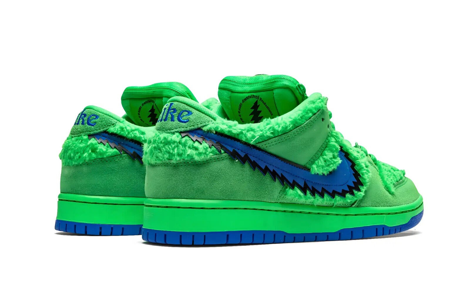 Grateful Dead × Nike SB Dunk Low Green Bear CJ5378-300 Men's Size image 4