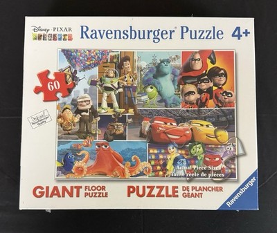 Disney Pixar Friends (Cars, Toy Story) Giant Floor Puzzle 60 Piece 4+ New Sealed
