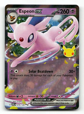 Espeon ex 070/128 Holo - ME: 30° Celebrazione - Carta Pokemon NM/M