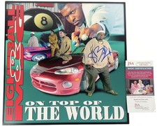 Eightball & MJG signed 12x12 Poster 8 Ball On Top of the World Rapper Rap