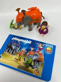 PLAYMOBIL Circus Mixed Lot Elephants, Acrobat, Seals, Horse,Parts from Set #4235