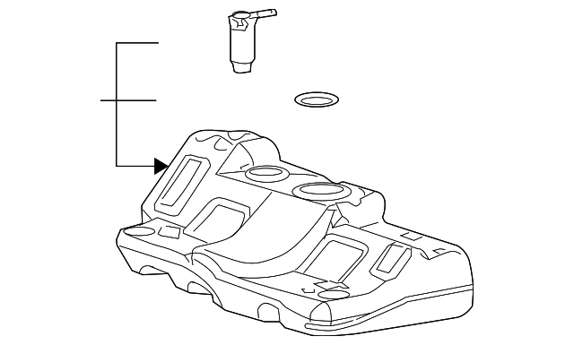 Genuine GM Fuel Tank 22878267 — 第 2/3 张图片