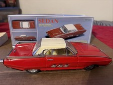 Sedan Friction Powered with Sound Effects MF 333 Red Ford thunderbird