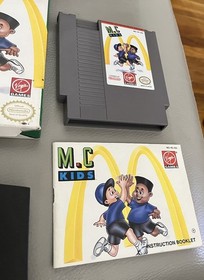 M.C. Kids NES Complete In Box Virgin Games Tested