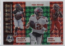 2020 Mosaic Flea Flicker Green Prizm Ronald Jones II Tom Brady Mike Evans dd2