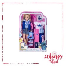 Disney ILY 4ever 12.5" Stitch Doll Varsity Jacket Blonde Hair/Brown Eyes