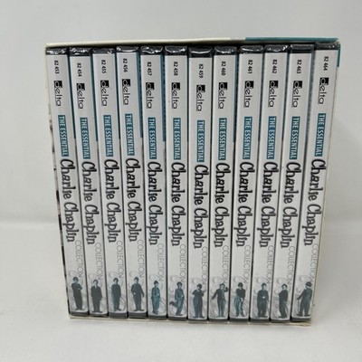 The Essential Charlie Chaplin Collection 12 DVD Box Set - All Discs Sealed