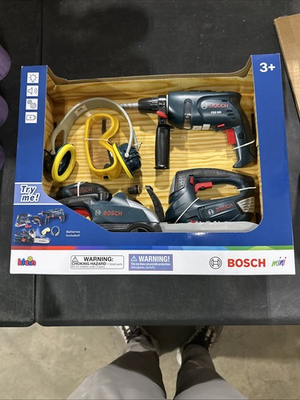 #ad BOSCH Power Tool Play Set for Kids 3 4009847081841 BRAND NEW WITH BOX $49.72