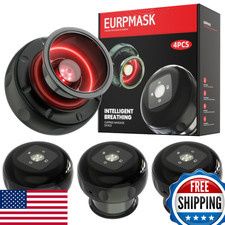 EURPMASK 4-Pack 5-in-1 Electric Cupping Kit, Red Light Therapy, Muscle Relief