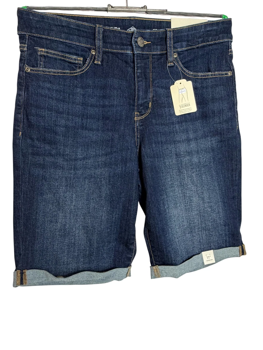 Bermudas St. John's Bay Secretly Slender - Taille Plus 20W-24W - Classique, Neuf Avec étiquettes