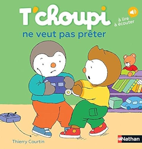 T'CHOUPI NE VEUT PAS PRETER by Thierry Courtin (Hardback Book) - Image 5