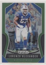 2019 Panini Prizm Green Prizm Lorenzo Alexander #6 0c2