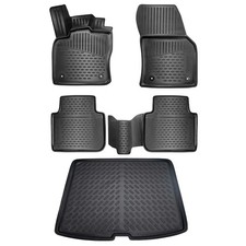3D Gummimatten & Kofferraumwanne Set für SEAT Alhambra ab 2017 (7N) oberer Ladeb