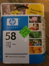 NEW Genuine HP 58 Photo Multi Color Ink Cartridge - New in Sealed Box