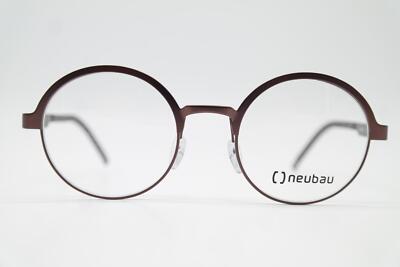 Occhiali Neubau Floh N01 Bronzo Ovale Montatura Occhiali Nuovi