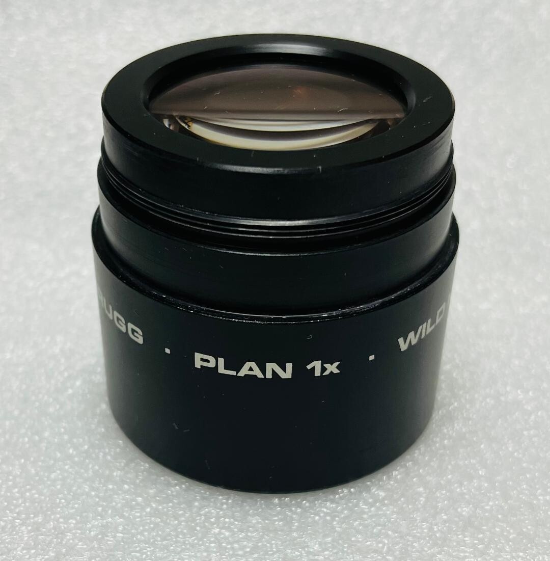 ラジオ　ジャンク Wild Heerbrugg / Leica Plan 1X Stereo Zoom Microscope Objective