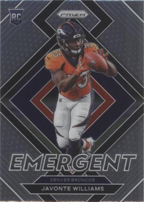 2021 Panini Prizm Javonte Williams #E-15 for sale | eBay