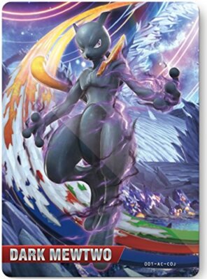 DARK MEWTWO 未開封ポッ拳 amiibo ピカチュウ未開封みんなで冒険 Wii U POKKEN TOURNAMENT First Release Edition w/amiibo Card Dark