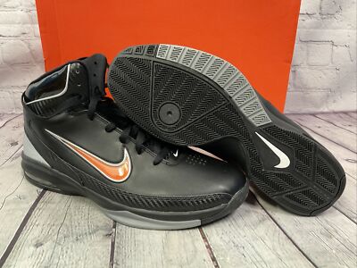 Nike Air Max Hyped Int TB Size 12.5 Black Orange Comfortable New With Box