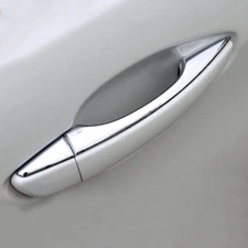 For Peugeot 3008 GT ABS Chrome Door Handle Stripe Cover Trim 8pcs 2016-2019