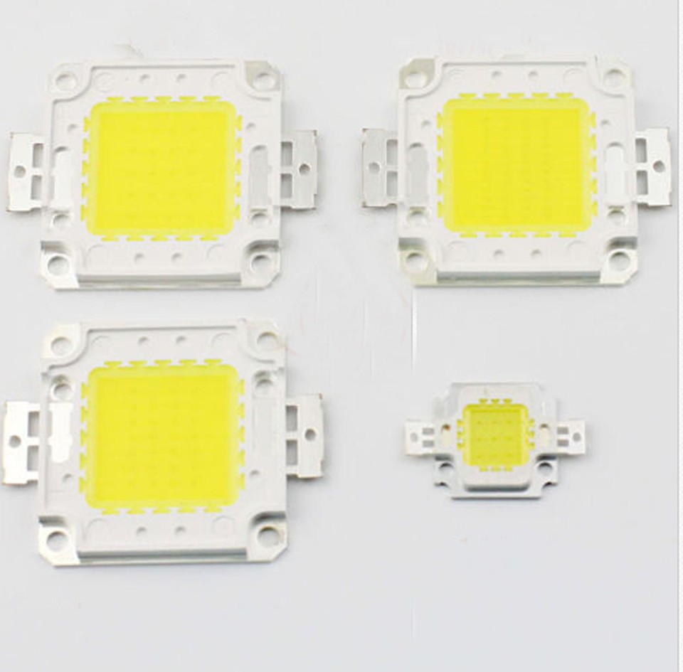 10W 20W 50W 100W Cool / Warm White High Power LED Panel Chip 100 Watt ...