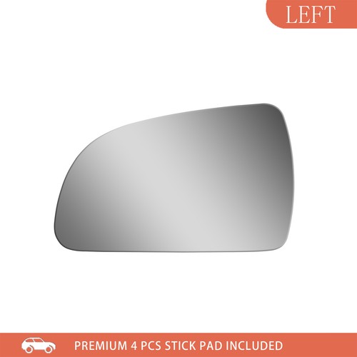 Flat Mirror Glass Replace For 2004-2006 Volvo S60 S80 V70 Driver Left Side LH