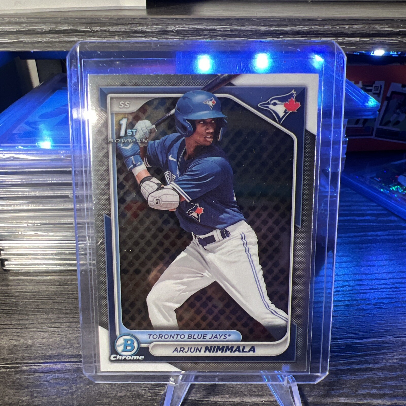 2024 Bowman Chrome 1st Bowman Arjun Nimmala Blue Jays RC
