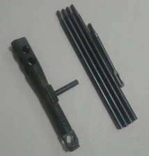 USGI M10 30 Cal. Cleaning Rod Kit with Combo Tool, 4 Sections & 1 Patch Holder