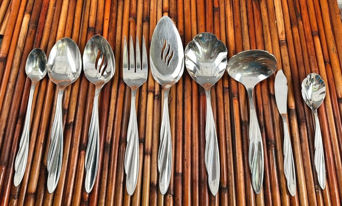 Cutlery Oneida Frostfire Flatware Oneida Stainless Steel Cutlery