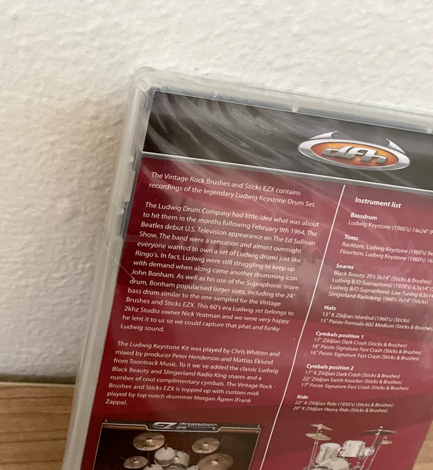 Toontrack EZX Vintage Rock - New Sealed - Image 4 of 4