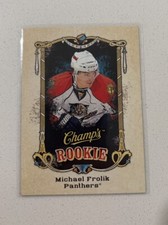 2008-09 Upper Deck Champ's Michael Frolik #170 Rookie RC Florida Panthers