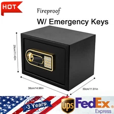 Large Safety?Steel  Safe Box Digital Keypad Lock for Home Cash Security