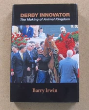 SIGNED - DERBY INNOVATOR by Barry Irwin  - 1st HCDJ 2016 - fine - Horse racing
