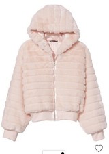 Victoria’s Secret Faux Fur Bubble Jacket S