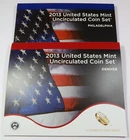 2013 P&D BU - US Mint Uncirculated UNC Clad Complete 28 Coin Set #45969Y