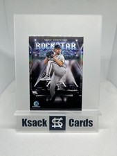 2025 Bowman Baseball Spencer Schwellenbach Rockstar Rookies #RR-19 Braves