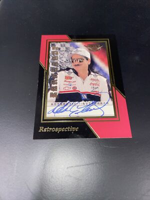 The Intimidator” DALE EARNHARDT AT5/9 Wheels Memorabilia Autograph