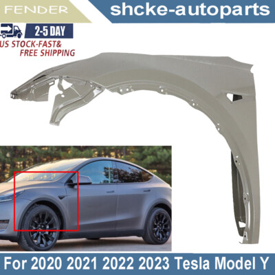 New Front Left Driver Side Fender For Tesla Model Y 2020 2021 2022-2024