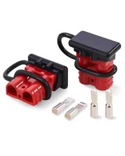 OMT Wire Connector 2 Pack 50A Wire Harness Plug Kit for 6 to 12 Gauge Cables