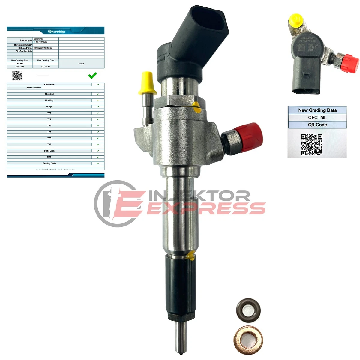 Austausch Injektor Ford Volvo Peugeot Citröen 1,6 HDI TDCI  