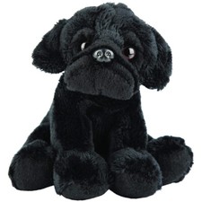 Black Pug Small Sitting  - Brand New