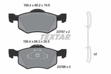 TEXTAR Bremsbeläge Bremsbelegsatz vorne passend für Ford Maverick