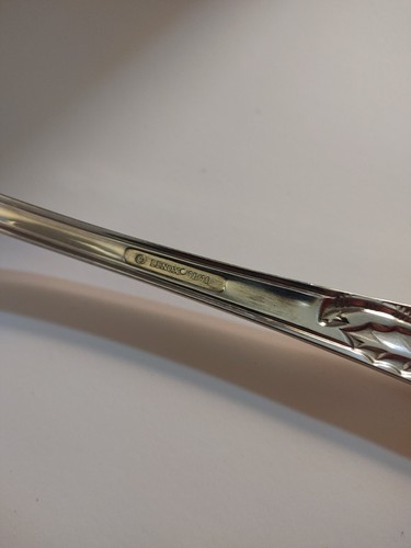 Lenox 18/10 Stainless Holiday Nouveau Pattern Fork And Spoon Set G3 - Picture 6 of 9