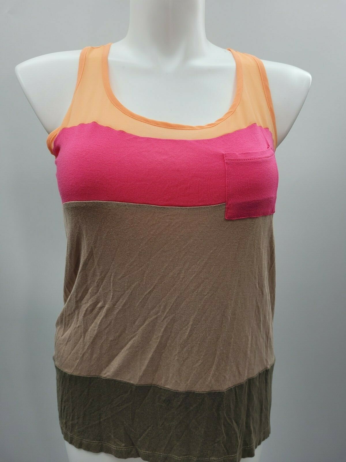 The Limited Multicolor Patchwork Print Scoop Neck… - image 4