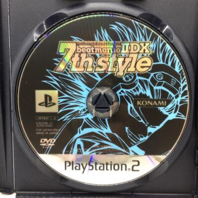 beatmania IIDX 7th style PS2 Playstation 2 Konami Sony Game beatmania IIDX 7th style PS2 Playstation 2 Konami Sony Game