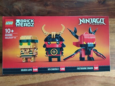 Lego 40490 Ninjago 10 Years Brickheadz Neu & OVP