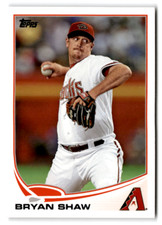 2013 Topps #101 Bryan Shaw NM-MT Diamondbacks ID:73037