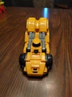 Vintage POWER RANGERS Transformer TURBO RESCUE MEGAZORD STAR RACER YELLOW