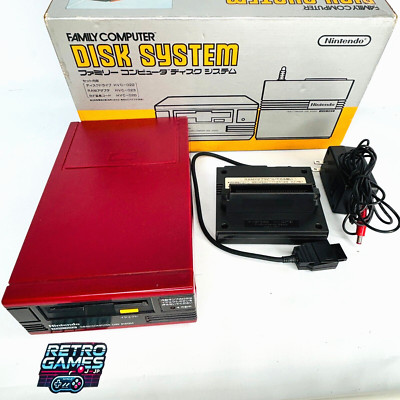Nintendo Famicom Disk System HVC-022 Console Boxed Tested Works Retro Game 736