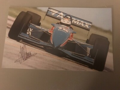 Stefan Johansson Formula 1 Original Signed (Certified)!